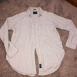 A&F Boyfriend Button Up